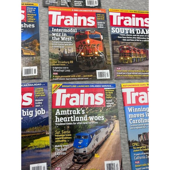 Trains Magazine The Magazine of Railroading January 2018 Single Issue Magazine - Picture 7 of 9